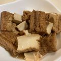 papikun's cooksnap of when they made 簡単がんもどき（厚揚げ・絹揚げ）の甘辛煮.
