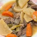 neneko's cooksnap of when they made 牛すじ肉の煮込み☆炊飯器で簡単調理♪.