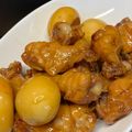 こんぶ's cooksnap of when they made 簡単すぎこってり旨~鳥肉手羽元の甘辛煮☆.
