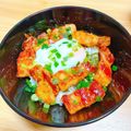 プー♡'s cooksnap of when they made ランチもがっつり！＊豚バラコロコロ丼＊.