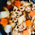 ミッキーこむぎ's cooksnap of when they made 豚肉と大根とごぼうの煮物.