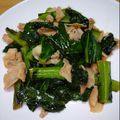 クックJOEさん's cooksnap of when they made 簡単！豚肉と小松菜のレモン醤油炒め.