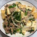 keikotan✱'s cooksnap of when they made 簡単・節約！厚揚げと豚ひき肉の旨塩炒め.