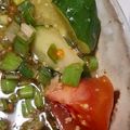 ヨシヨッシー's cooksnap of when they made さっぱり♪トマトときゅうりのサラダ.