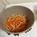 みーさん's cooksnap of when they made ダシダを使って人参ともやしのナムル.