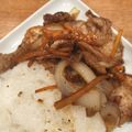 こうぎー's cooksnap of when they made 薄切り豚ロースのもっちり生姜焼き.