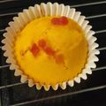 kanaettch's cooksnap of when they made 簡単♡HMカボチャのカップケーキマフィン.