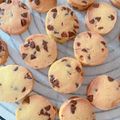 ももここ272727's cooksnap of when they made ⁂サクサク♬チョコチップクッキー⁂.