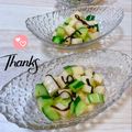 オウジリリノエ's cooksnap of when they made 山芋＆きゅうりの塩昆布サラダ♡.