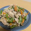 わかポン☆'s cooksnap of when they made 豚バラとインゲンのスタミナ炒め☆.