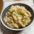 chi−ちゃん's cooksnap of when they made すき焼きの残りでふんわり味わい炊込みご飯.