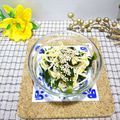 mamaRD's cooksnap of when they made モヤシとワカメのポン酢合え.