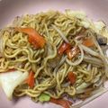 L.R's cooksnap of when they made オイスターソースdeやきそば.