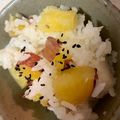 なおすけ151a's cooksnap of when they made 秋の味覚☆さつまいもごはん.
