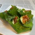 horseland's cooksnap of when they made きゅうり金山寺みそ☆大葉包み.
