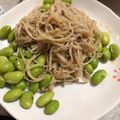 冷蔵庫レスキュー隊's cooksnap of when they made 枝豆とキノコのコンソメソテー.
