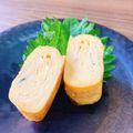 あっちゃんキッチン♪'s cooksnap of when they made １人分のお弁当に！１個の卵で太い卵焼き.