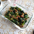 クックI7I5L1☆'s cooksnap of when they made ほうれん草となめ茸の和え物.