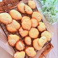 のん♪♪のん's cooksnap of when they made 卵白救済♪簡単さくさくラングドシャ♪.