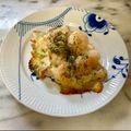 ナピト's cooksnap of when they made 塩バターパンで☆ジュワッ海老チートースト.