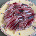 Moggieneko's cooksnap of when they made 中骨抜き不要！5枚下ろしで鯵の刺身.