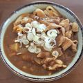ツァディ's cooksnap of when they made 麺つゆdeお蕎麦屋さん風☆カレーうどん.