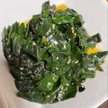 Nyaones's cooksnap of when they made オカワカメ恐らくコレが1番美味しい食べ方.