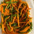 ame-ikuru's cooksnap of when they made モロッコインゲンと人参の油炒め.