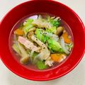 あっこ姉's cooksnap of when they made キャベツ他具沢山な☆簡単コンソメスープ★.