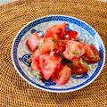 コムギ大好き's cooksnap of when they made 簡単な一品【トマトの塩麹和え】.