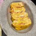 Faiza's cooksnap of when they made お弁当・朝ごはんに♡紅生姜のたまご焼き.