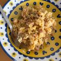 kokko37's cooksnap of when they made 炊飯器で簡単パラパラ☆焼豚チャーハン.