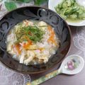クックHG9V8Y☆'s cooksnap of when they made おじや☆梅干しで爽やか油揚げでコク有り♪.