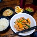 Kasumi Kasumi's cooksnap of when they made 簡単！節約＊豚肉と厚揚げのピリ辛味噌炒め.