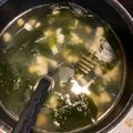 ゆかっち07's cooksnap of when they made ワカメとコーンの中華スープ.