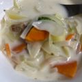 ma2pa2's cooksnap of when they made パスタソースで作るクラムチャウダー.