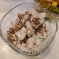 ゆいmaru3's cooksnap of when they made 白いおつまみ♡長芋とクリチ梅おかかの和物.
