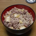 ｻﾝﾃﾞｨﾅ's cooksnap of when they made 丼もイケる♪牛肉と白菜のすき煮.