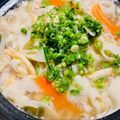 料理男子部🍻's cooksnap of when they made 簡単★水炊き後の汁うどん.