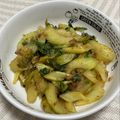 おやっさんX's cooksnap of when they made セロリ嫌いが何人も克服！絶品セロリ炒め.