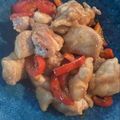 みや☆じゅん's cooksnap of when they made 鶏むね肉とパプリカの味噌照り焼き.