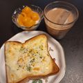 ほか弁ママ's cooksnap of when they made 簡単朝ごはん☆失敗しないエッグトースト★.