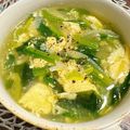 蜂蜜きなこ's cooksnap of when they made 定番★ふんわり玉子とほうれん草のスープ.