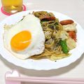 ぱふ♪'s cooksnap of when they made 息子が作る…野菜たっぷり焼きそば♡.