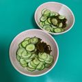 クックあさみちゃん's cooksnap of when they made ♪薄切りきゅうりとめかぶのトロトロ♪.