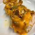 島子☆'s cooksnap of when they made 【幼児食】鶏肉ののりチーズ焼き.
