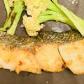 Mitchy153's cooksnap of when they made スズキのポワレ、味ポンバターで。.