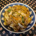 龍青空ママ's cooksnap of when they made 息子が作る…野菜たっぷり焼きそば♡.