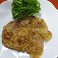 クックZTZ10H☆'s cooksnap of when they made 厚切り豚ロースのチーズカレーピカタ.
