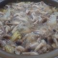 鹿部さっちゃんクック's cooksnap of when they made 豚ばら白菜の春雨鍋.